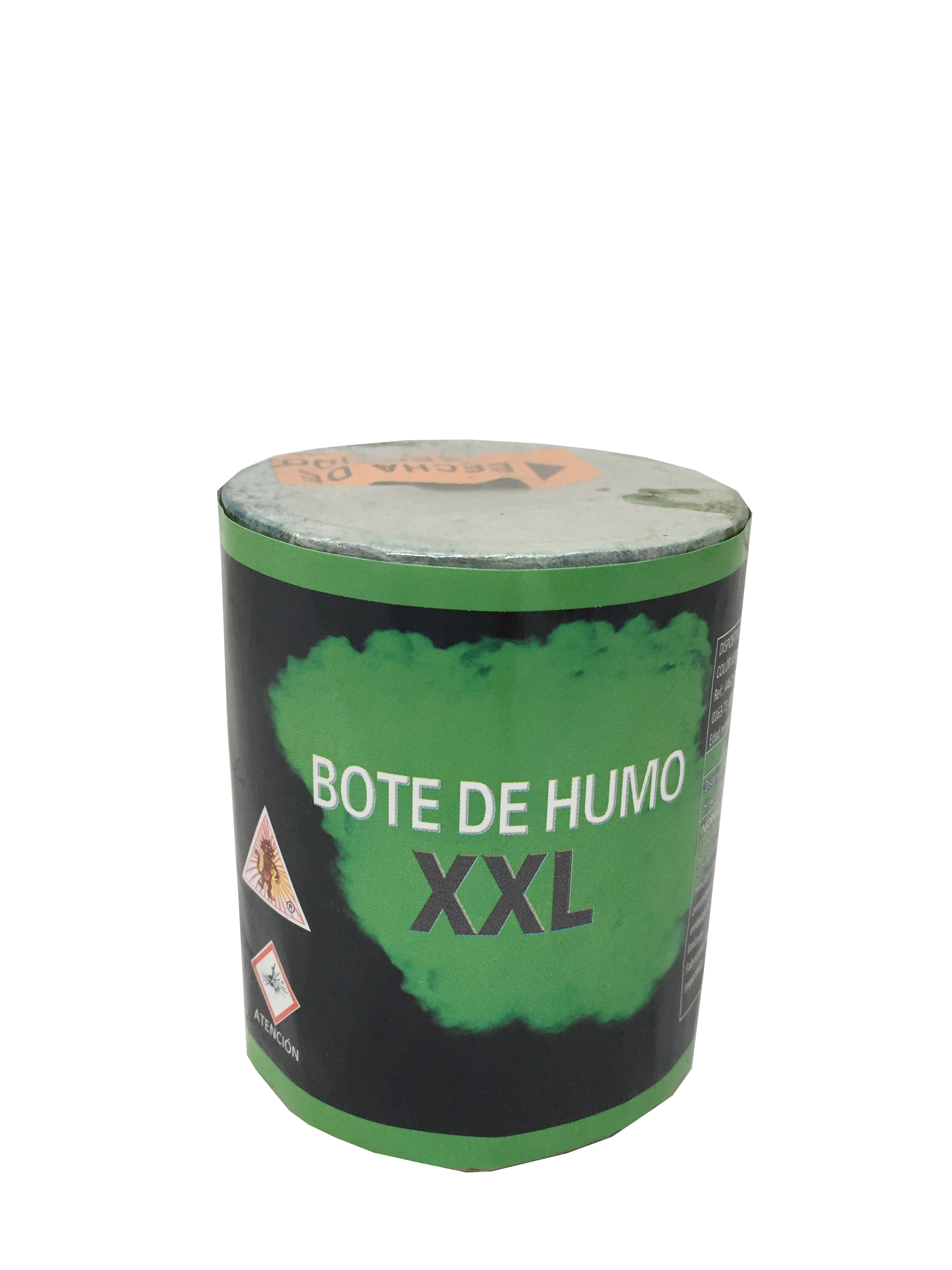 Bote de humo gran intensidad verde